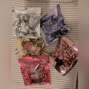 5 mini Victoria’s Secret perfume bottles Christmas gift edition